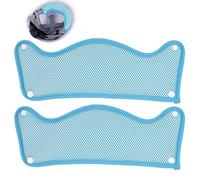 Doublure Anti-Transpiration pour Casque de Construction - Lot de 2 Coussinets frontaux antidérapants avec Support pour écran Facial | Insertion Respirable de Bandeau Absorbant de Coton de pour