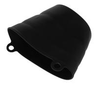 Doublure de Seau pour Barbecue Pliable en Silicone Noir, Facile | Nettoyer, Anti-fuite D’huile Graisse, Transport Simple, Accessoire Barbecue pour Grilloir