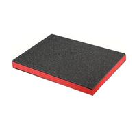Doublure en mousse EPE rouge, 40 x 33 cm, idéale pour boîte à outils, isolation thermique et absorption des chocs, amortissement EPE surrempli