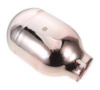 Doublure Intérieure de Bouteille Isotherme sous Vide 1l en Verre Argenté | Petite Ouverture, Surface Lisse et Résistante aux Taches, Usage Restaurant ou Bureau, Versement Précis