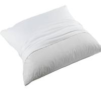 douceur d'intérieur 1640746 Protège Oreiller Molleton Uni Blanc 65 x 65 cm (Lot de 5)