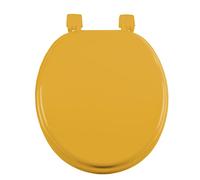 Douceur d'Intérieur Abattant WC Vitamine Uni 47 cm MDF Ocre
