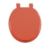 Douceur d'Intérieur Abattant WC Vitamine Uni MDF 37 x 47 cm Terracotta