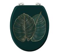 Abattant WC Imprimé Jade 46cm Vert