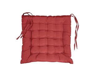 Douceur d'Intérieur, Assise Matelassée (40 x 40 cm) Essentiel Grenade, Polyester Uni