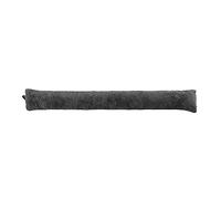 Douceur d'Intérieur, Bas de Porte (80 x 10 cm) Caresse Anthracite, Imitation Fourrure