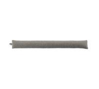 Douceur d'Intérieur, Bas de Porte (80 x 10 cm) Wooly Gris, Bouclette Unie