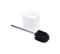 douceur d'intérieur, Brosse Wc (11.6 x 11.6 x 38.2 cm) Vitamine Blanc, Plastique Soft Touch