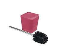 douceur d'intérieur, Brosse Wc (11.6 x 11.6 x 38.2 cm) Vitamine Framboise, Plastique Soft Touch