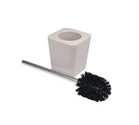 douceur d'intérieur, Brosse Wc (11.6 x 11.6 x 38.2 cm) Vitamine Taupe, Plastique Soft Touch