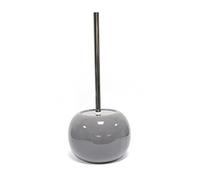 douceur d'intérieur, Brosse WC (Diamètre 15.8 x 37 cm) Bullea Gris Clair, Céramique