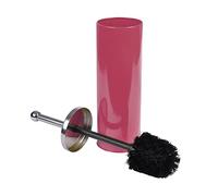 douceur d'intérieur, Brosse WC (Diamètre 9,5 x 37 cm) Metalia Framboise, Métal Uni