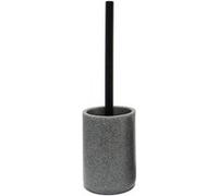 Brosse WC Jasper effet granit - Gris et noir
