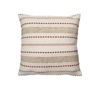 Douceur d'Intérieur, Coussin Décoratif Déhoussable, 45 x 45 cm, Stripe | Effet relief, moelleux, fermeture ZIP, facile à installer, pour la décoration d'intérieur, canapé, salon