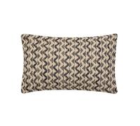 Coussin Déco Fantaisie Loumeo 30x50cm Noir