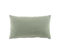 Douceur d'Intérieur Coussin déhoussable Twily 30 x 50 cm coton et polyester recyclé Sauge