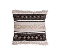 Paris Prix Coussin Déco Mirage - Naturel & Noir