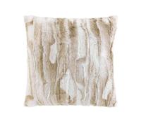Coussin Imitation Fourrure Cheyenne 45x45cm Naturel