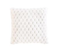 Coussin Imitation Fourrure Frosty 45x45cm Naturel