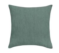 Douceur d'Intérieur, Coussin Déhoussable (45 x 45 cm) Nando Cedre, Effet Lin Tissé