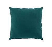 Douceur d'Intérieur, Coussin Déhoussable (45 x 45 cm) Twily Emeraude, Coton & Polyester Recyclé