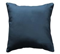 Douceur d'Intérieur, Coussin Déhoussable (60 x 60 cm) Essentiel Marine, Polyester Uni