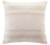 Coussin déhoussable ALTHA - Coton jacquard - 40 x 40 cm - Ecru