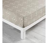 Drap Housse en Coton Aristide 140x190cm Naturel