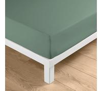 Drap Housse Uni Linella 140x190cm Sauge