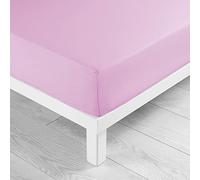 Drap Housse Jersy 160x200cm Rose Dragée