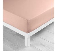 douceur d'intérieur, Drap Housse (180 x 200 cm) Lina Rose, 100% Coton