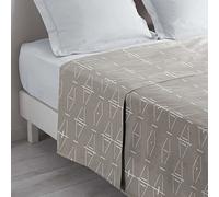 Drap Plat en Coton Aristide 180x290cm Naturel