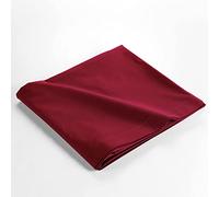 Douceur d'Intérieur Drap plat Biolina 1 Personne 180 x 290 cm 100% Coton Bio Bordeaux