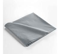 Douceur d'Intérieur – Drap plat Biolina – 100% coton biologique – 180 x 290 cm – Gris