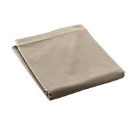 Douceur d'Intérieur – Drap plat Percaline 1 personne 180×290 cm 100% percale de coton Sable