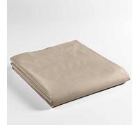 douceur d'intérieur, Drap Plat (240 x 300 cm) Lina Sable, 100% Coton