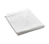douceur d'intérieur, Drap Plat (240 x 300 cm) Percaline Blanc, Percale de Coton