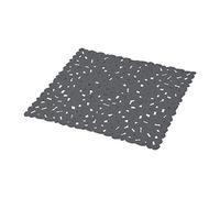 douceur d'intérieur, Fond de Douche (52 x 52 cm) Vitamine Sdb Anthracite, PVC Uni