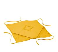 Douceur d'Intérieur, Galette 4 Rabats (40 x 40 x 3 cm) Essentiel Miel, Polyester Uni