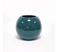 Gobelet de Salle de Bain Bullea 9cm Bleu Émeraude