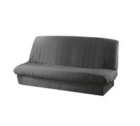 Douceur d'Intérieur Essentiel Housse de Clic Clac Mat. 120 à 140 cm - 185 à 200 cm Polye. Uni Essentiel Polyester, Beton, 120x185 cm