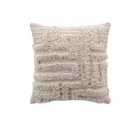 Douceur d'Intérieur, Housse de Coussin (40 x 40 cm) Alixia, Coton Tufté