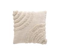 Douceur d'Intérieur, Housse de Coussin (40 x 40 cm) Silio, Coton & Polyester Tufté