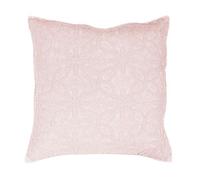 Paris Prix Housse de Coussin Florette - Rose - 60x60CM
