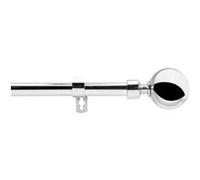 Douceur d'intérieur - Kit de tringle à rideaux extensible Eclipse - L120 /L210 cm - Chromé - Eclipse Douceur d'intérieur Argent G