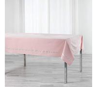 Nappe Rectangulaire Elegancia 140x240cm Rose