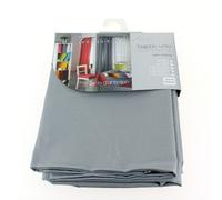 Douceur d'Intérieur, Nappe Rectangle (140 x 200 cm) Essentiel Gris, Polyester Uni