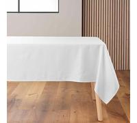 Douceur d'Intérieur, Nappe Rectangle (140 x 240 cm) Artea Blanc, Jacquard