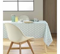 Douceur d'Intérieur, Nappe Rectangle (145 x 240 cm) Davia Sauge, Polyester Imprimé