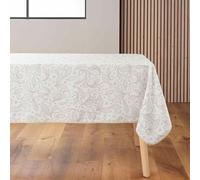 Nappe Antitache Imprimé Leya 145x240cm Naturel